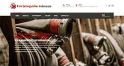 Desktop Screenshot of fire-extinguisher-indonesia.com